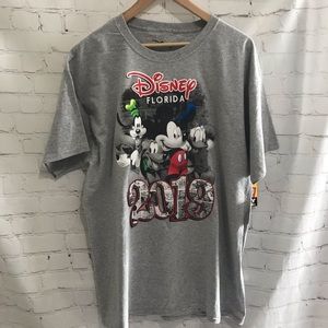 NWT Disney Florida 2019 T-shirt gray
